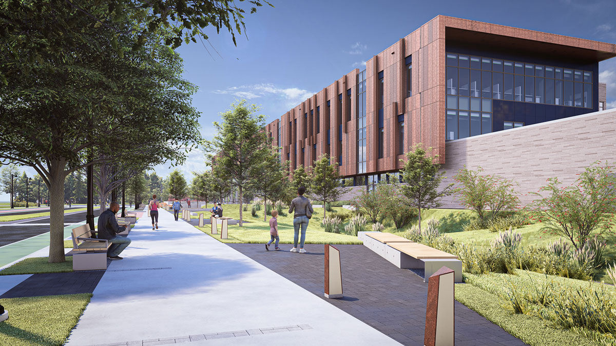 Northwood Police Station Render