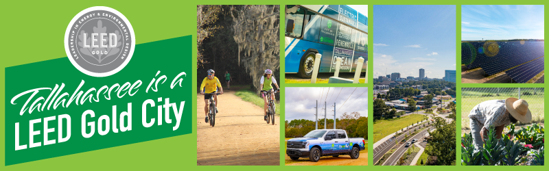 Tallahassee is a LEED Gold City
